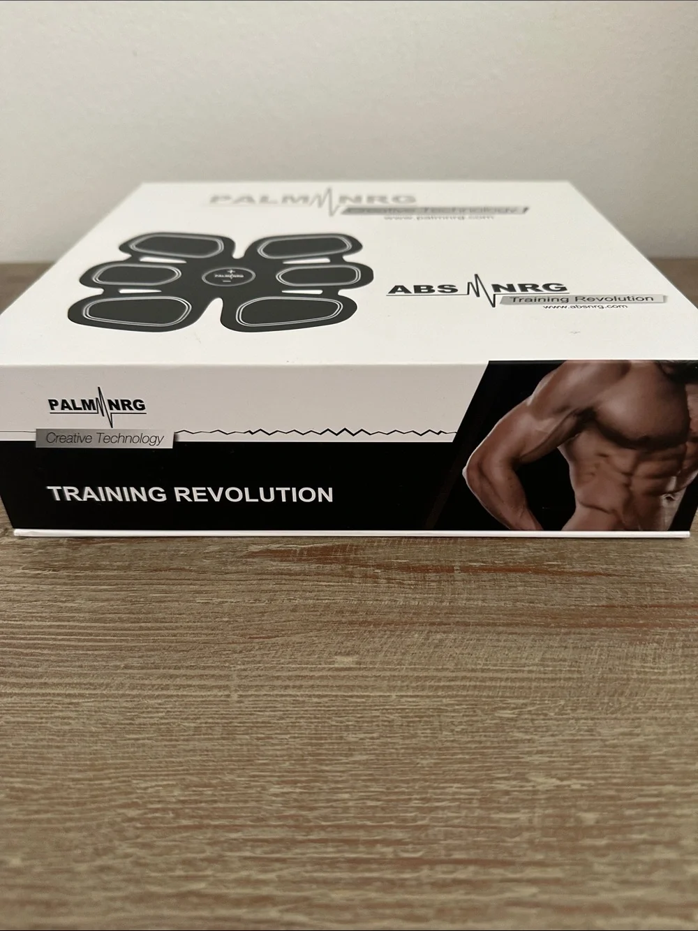 ABS NRG Black Muscle Trainer EMS Pad